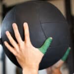 Army grøn extra sticky thumb tape til wall balls