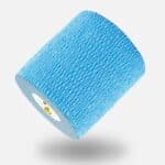 Blå 7,5cm bred elastisk sportstape