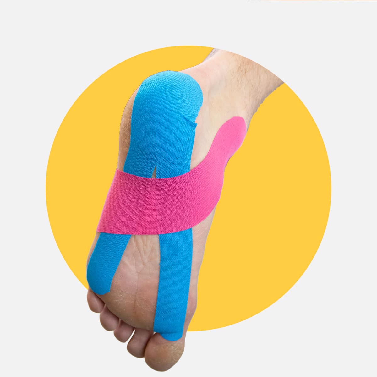 Antipronation med kinesiologi tape
