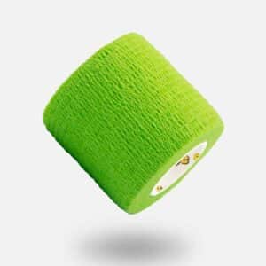 5cm grøn selvklæbende elastisk bandagetape
