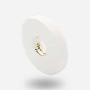 Hvid Poly cotton sportstape i 1,25cm bredde