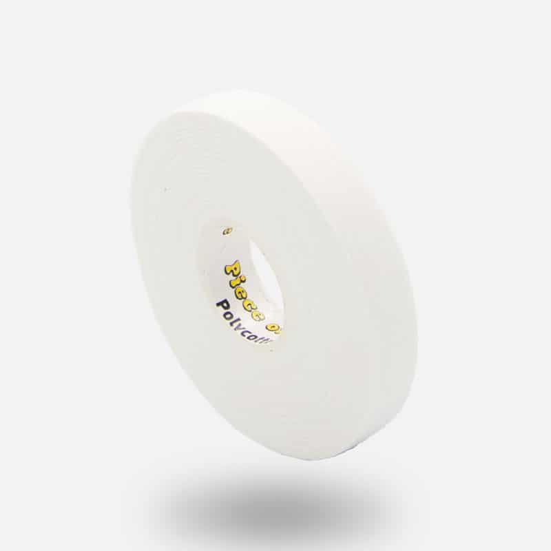 poly-cotton-sportstape-hvid-1.25cm Hvid Poly cotton sportstape i 1,25cm bredde