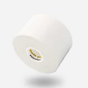 Hvid Poly cotton sportstape i 5cm bredde