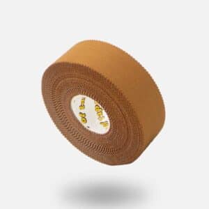 Brun sportstape Rayon pro i 2,5cm bredde