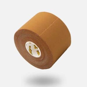 Brun sportstape Rayon pro i 5cm bredde