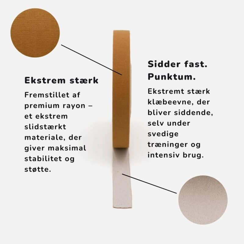 1,25cm rayon sportstape features