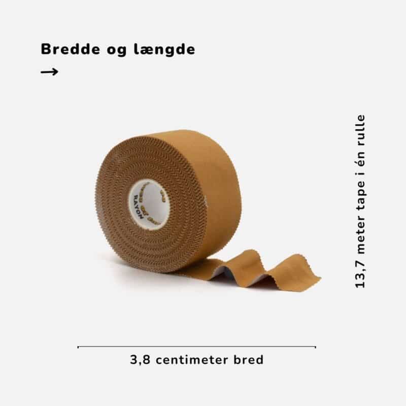 3,8cm x 13,7m rayon sportstape