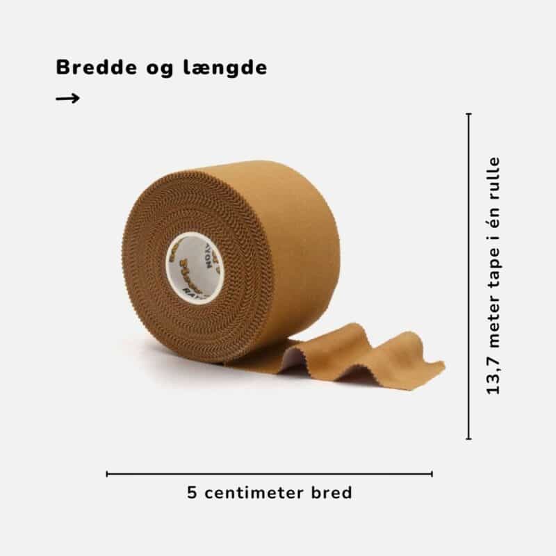 5cm x 13,7m rayon sportstape