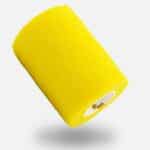 Gul selvklæbende strømpetape til fodboldsokker og benskinner