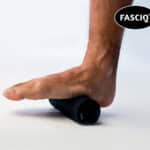 Meget lille foam roller til under foden