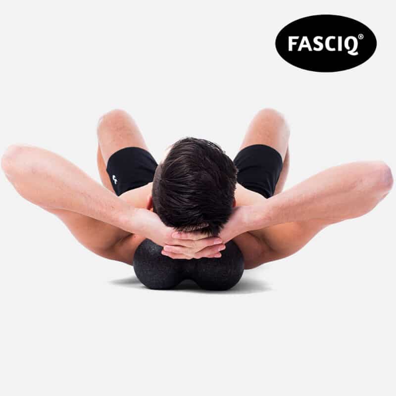 Peanut massagebold til at massere ryggen