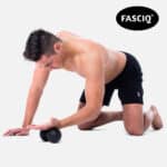 Lille peanut massagebold til massere muskler