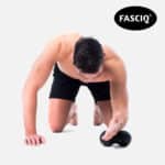 Lille peanut massagebold til aflastning af muskler