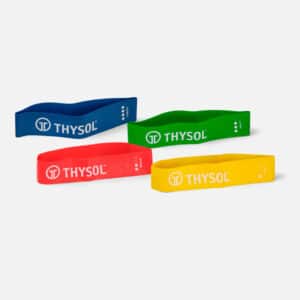 Mini træningselastikker 4 pak