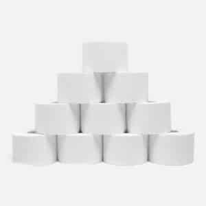 Poly Cotton sportstape 5 cm 10-pak - Uelastisk tape i polyester-bomuld