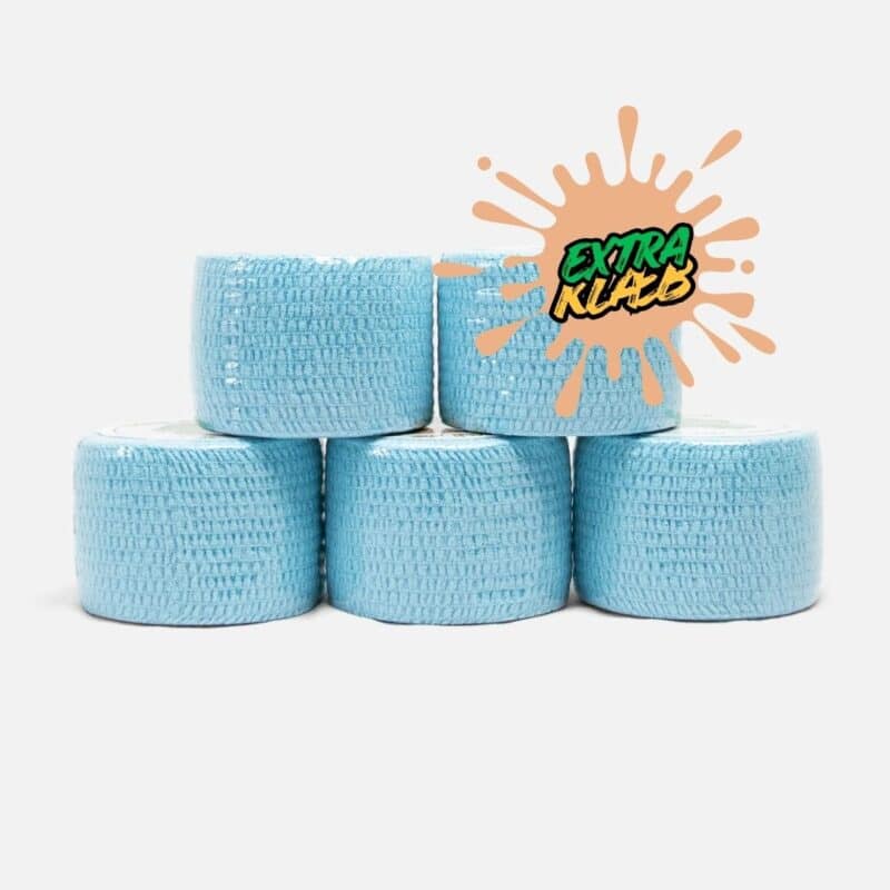 5pak-50mm-lyseblaa-eab-pro-pp 5 ruller blå 5cm EAB PRO elastisk tape til fodbold og løb